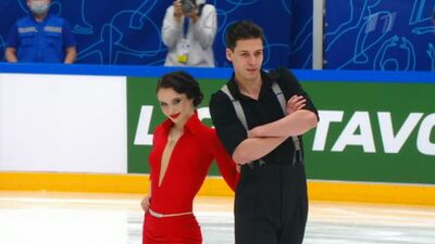 Annabelle Morozov - Andrei Bagin. Danse sur musique. Coupe du Premier Canal de patinage artistique 2021