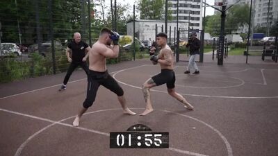 #MMA Askhab Tamaev vs TikToker 2 | Nocaute brutal
