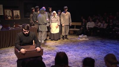 La pièce « Dubrovsky ». Théâtre de jeunes de Tomsk