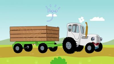 Une petite chanson éducative et joyeuse : « Le tracteur bleu »
