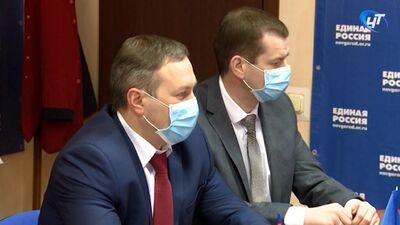 Sergej Busurin wurde zum Vorsitzenden des städtischen Ortsverbands von „Einiges Russland“ ernannt