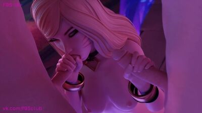 F95 18+ (casting de Ahri e Akali, KDA, League of Legends, LOL, compilação SFM, SFM hentai, creampie, broche, sexo anal, foda no rabo, pornô 3D)
