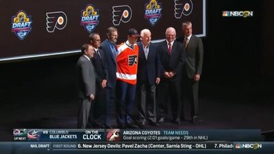 Repêchage de la LNH 2015 - Ivan Provorov (n° 7, Philadelphie)