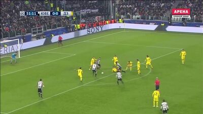 Juventus 1:0 Dinamo Zagreb. Golo de Higuaín