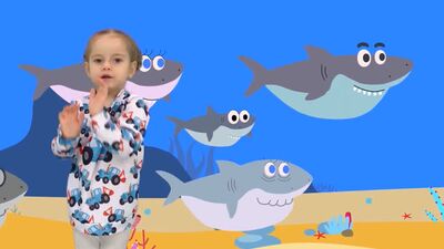 Baby-Hai, ich turururu mit dem Mädchen, Kinderlied Disco – BABY Shark von