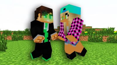 Cartoon di Minecraft. Ivangai e Maryana Ro. L'attacco degli zombie (EeOneGuy e Maryana Ro)