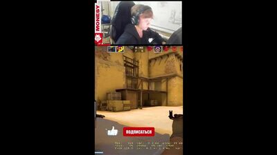 [CYBERBANANA] Monesi: Jugada decisiva 1 contra 5, pan comido #shorts #csgo #csgo