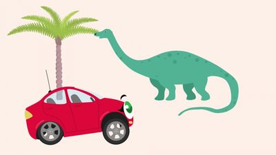 Bibika - Dinossauros - Desenho animado sobre carrinhos e animais