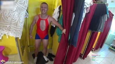 Glack en bañador