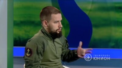 O comandante de Esparta, Vladimir Zhoga, cujo indicativo é Voha