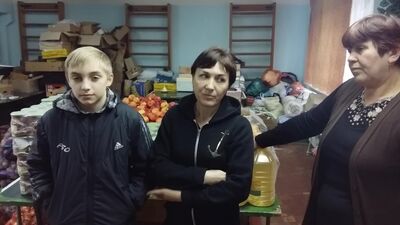 Une nouvelle visite aux réfugiés