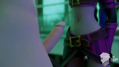 Jinx z League of Legends świetnie gra na flecie