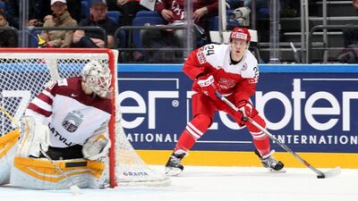 Данія — Латвія — Чемпіонат світу з хокею 2016