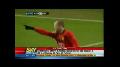 Manchester United - Milan (4-0)