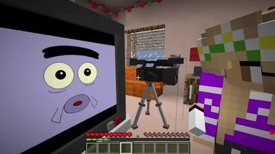 «SIRENOGOLOVY» EN LA VIDA REAL EN MINECRAFT, PERO LA CHICA ES UNA PRINCIPIANTE Y EL VÍDEO ES UN TROLLING M
