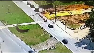 Valeria Bashkirova atropelló a una pareja con tres niños cuando cruzaban la calle por un paso de peatones sin señalización