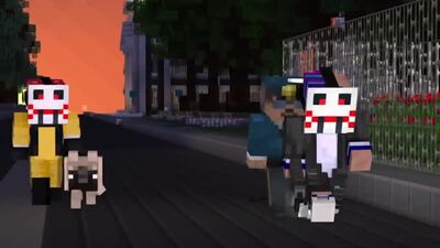 {ShadowPriestok - Evgeny Chernyavsky} MER 666 M'A SURPRIS EN COURS - MINECRAFT SCHOOL