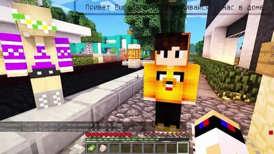 [EvgenBro] Un sans-abri a acheté une maison. La survie d'un sans-abri en Russie ! Un sans-abri dans une grande ville dans Minecraft. Vidéo de troll. Série