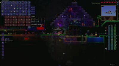 [Crimzon] ЖАНГЛИЯ ҒИБАДАТХАНАСЫН ТАПТЫҚ ЖӘНЕ ЕНУ ТЫРЫСЫН ҰЙЫСТЫРҒАНДАРДЫ ҚАЙТАРЫП САЛДЫҚ! Terraria: Балықшыға арналған Скайблок! №9