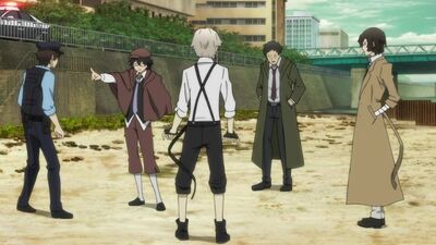 Бродячі пси: Літературні генії ТВ-1 [5 з 12] [AniDub] 1 сезон, 5 серія