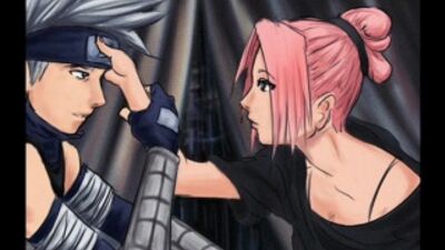 Sakura y Kakashi