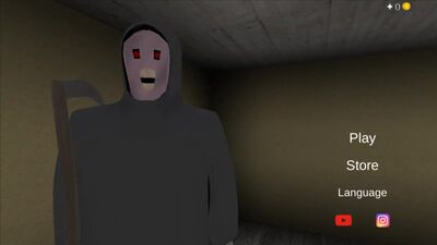 LA NUEVA GRANNY EN LA VIDA REAL: UNA TERRIBLE MÁSCARA DEL JUEGO DE TERROR «GRANNY THE MASK H»