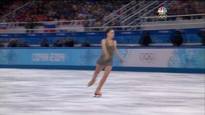 Triple flip de Adelina Sotnikova