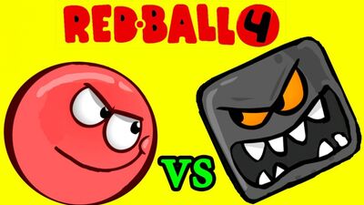 RED BALL 4. La bola roja [4] Juego de dibujos animados para niños
