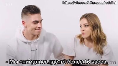 Джозефин Лэнгфорд пен Хиро Финс-Тиффин жанкүйер теорияларын оқиды, AFTER_AFTER