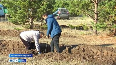 Nei pressi del centro distrettuale di Mikhailovskoye è sbarcato un contingente di soldati