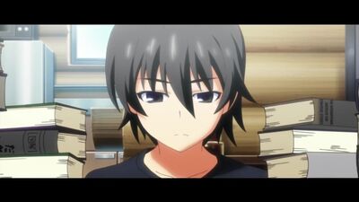 Raj w odcieniach szarości / Grisaia no Rakuen, odcinek 1
