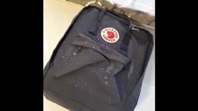 Sac à dos Kanken en matériaux imperméables