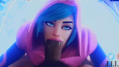 Compilação de pornografia com broches do Fortnite