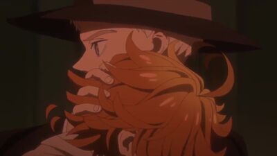 Norman et Emma | Une scène tirée de l'anime « Neverland »