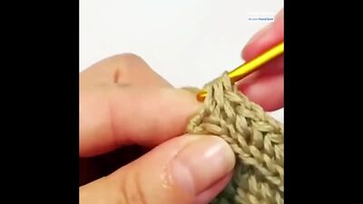 Elástico em croché | Tricô