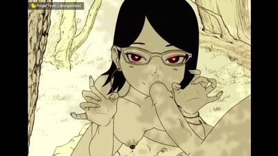 Boruto Rule 34: Sarada Uchiha Blowjob