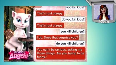 Talking Angela avec Agnija Ogonek : encore un maniaque pédophile !