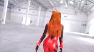 Cosplay de Asuka en Evangelion