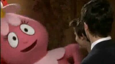 Yo Gabba Gabba! fa un'apparizione speciale nell'episodio "Trapped in Paris" della serie "True Jackson, VP" di Nick