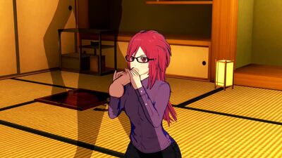 Karin Uzumaki - oral; blowjob; deepthroat; licking; facefuck; vaginal; doggy style; riding; 3D sex hentai porn; [Naruto]
