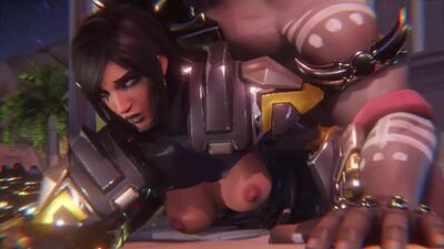 3D - [HENTAI] - Pharah y Doomfist [Overwatch]