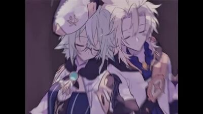 — сахароза x альбедо. геншин импакт. өңдеу