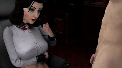 Elizabeth SPH Premature (Porno hentai en 3D, humiliation pour petite bite, femdom, фемдом, хентай порно, секс, xxx, sexe, dessin animé pour adultes)