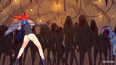 FandelTales анимацияланған анальды порно 2D хентай анимациясы