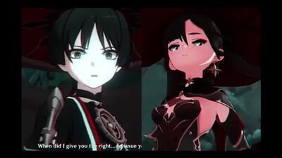 Mona et Scaramouche | Genshin Impact. ♪