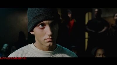 8 Mile: Lotto (Nashawn «Ox» Breedlove) vs. B-Rabbit (Eminem) (Freestyle sobre «Last Dayz» dos ONYX) (2002)