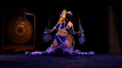 Kitana kontra Johnny Cage – Mortal Kombat: parodia XXX
