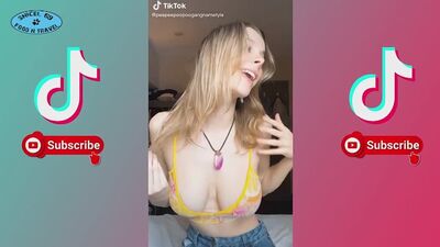 [Snicel69 No Bra TikTok] SFIDA SENZA REGGISENO SU TIKTOK SFIDA SENZA REGGISENO 12