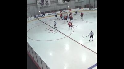 Vamos dar uma olhadela em direto através de uma câmara robótica no interior do MedStar Capitals Iceplex para o jogo de hoje