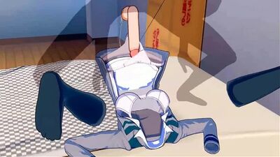 My Hero Academia - A Rapariga Invisível Toru Hagakure - Hentai em 3D